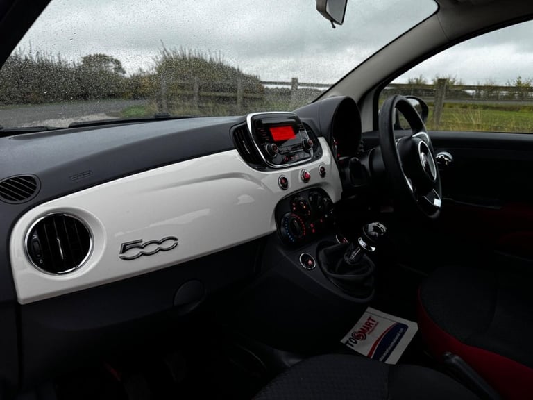 2016 Fiat 500 1.2 ECO Pop Star Euro 6 (s/s) 3dr Hatchback Petrol Manual