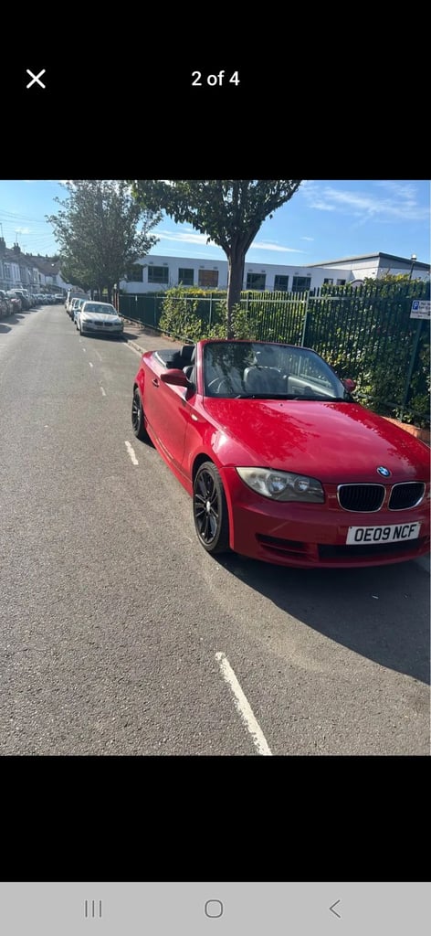 BMW, 1 SERIES, Convertible, 2009, Manual, 1995 (cc), 2 doors
