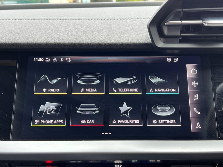 2021 Audi A3 1.4 TFSIe 40 S line Sportback S Tronic Euro 6 (s/s) 5dr 13kWh HATCHBACK Petrol/Elect...