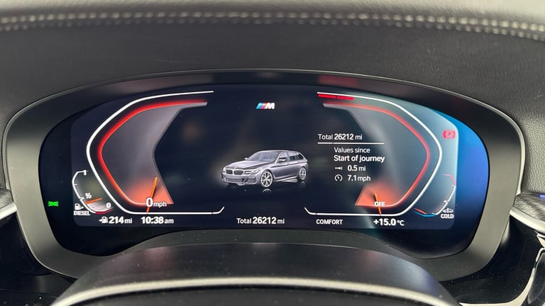 2022 BMW 5 Series 520d MHT M Sport 5dr Step Auto Diesel Estate Estate Diesel Automatic