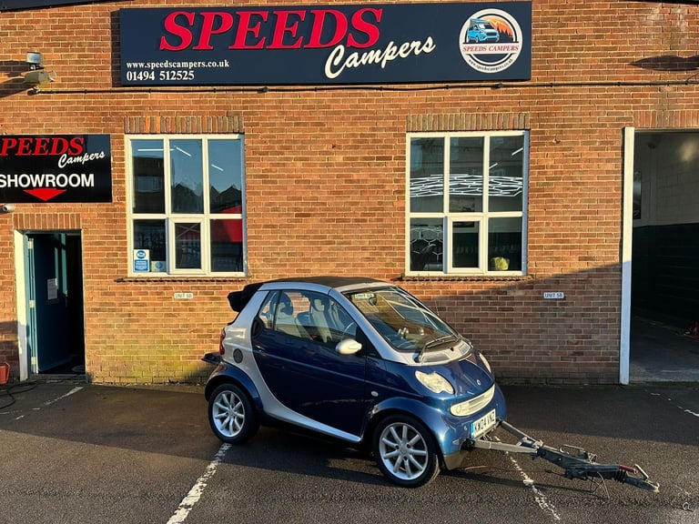 Smart ForTwo Convertible SoftTouch Auto, Motorhome Towcar (Braked) A Frame