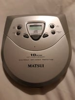 Matsui portable cd player.
