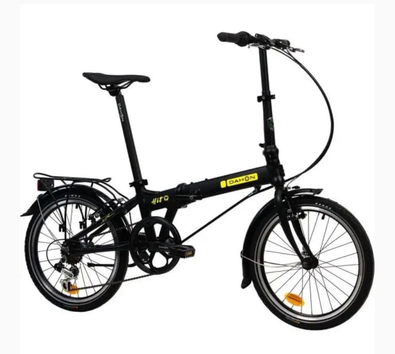 Dahon Hit 6-Speed Folding Bike in Matte Black