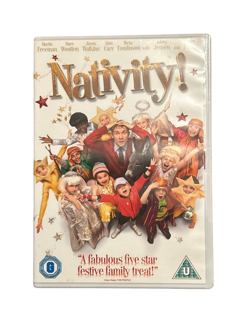 image for Nativity U Rated DVD FILM Kids Family Childrens Movie Rainy Sofa Days VGC