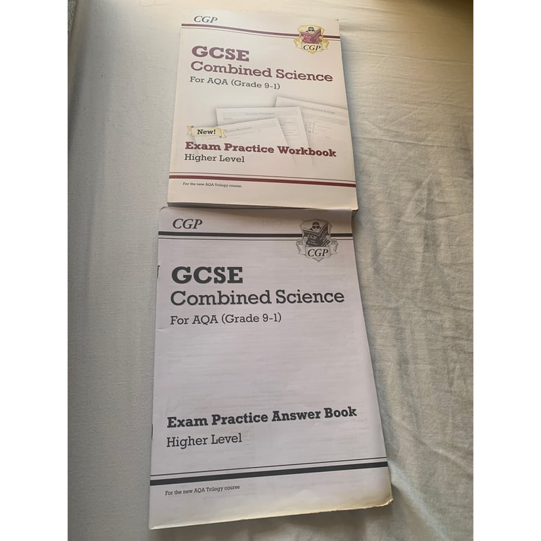 GCSE Combined Science Work Book and Separate Answer book Grade 9-1 
