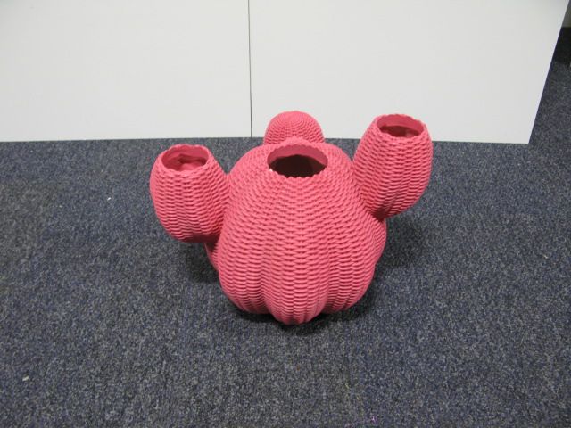 image for Pink Cactoo Pot. Size : H=26cm , W=31cm , D=36cm