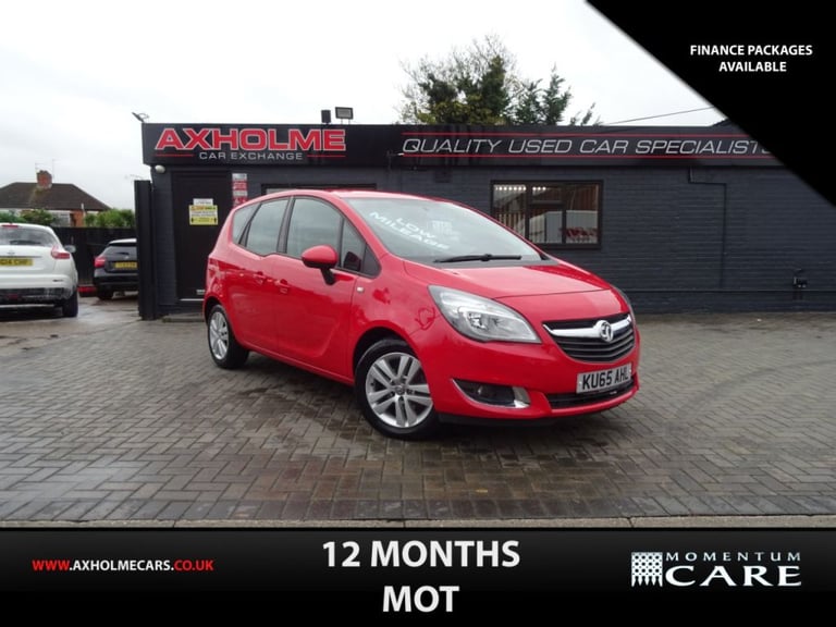 image for  Vauxhall Meriva 1.4i 16V Life 5dr finance available Petrol