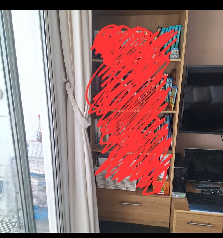 image for Oak bookself in good condition