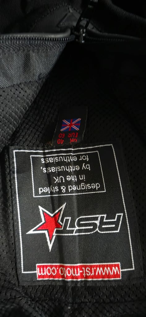 RST MOTORBIKE LEATHER TROUSERS 