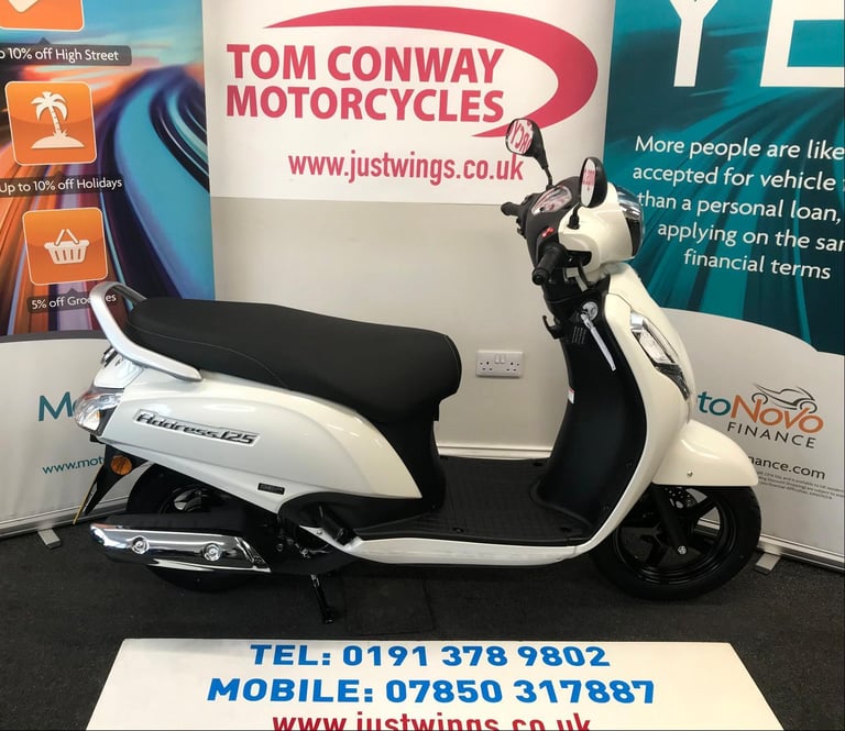 image for SUZUKI ADDRESS 125, 2024(24), PRE REGISTERED, ZERO MILES, GREAT COMMUTER, £2495