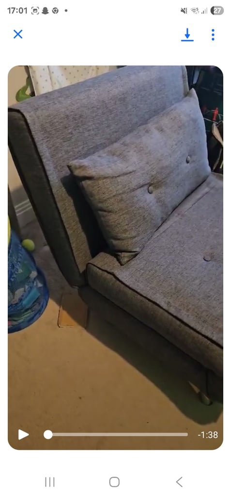 Made haru single sofa bed 