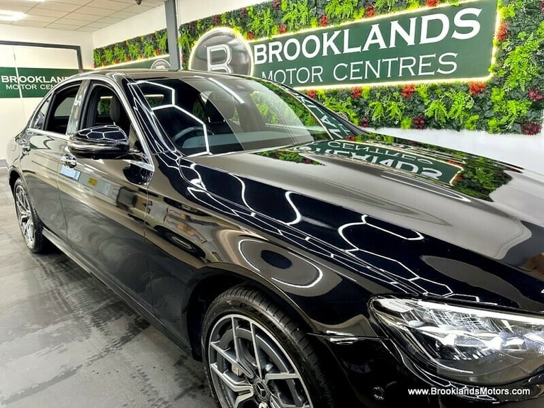 Mercedes E Class E 400 D 4MATIC AMG LINE PREMIUM [3X MERCEDES SERVICES, SAT NAV,