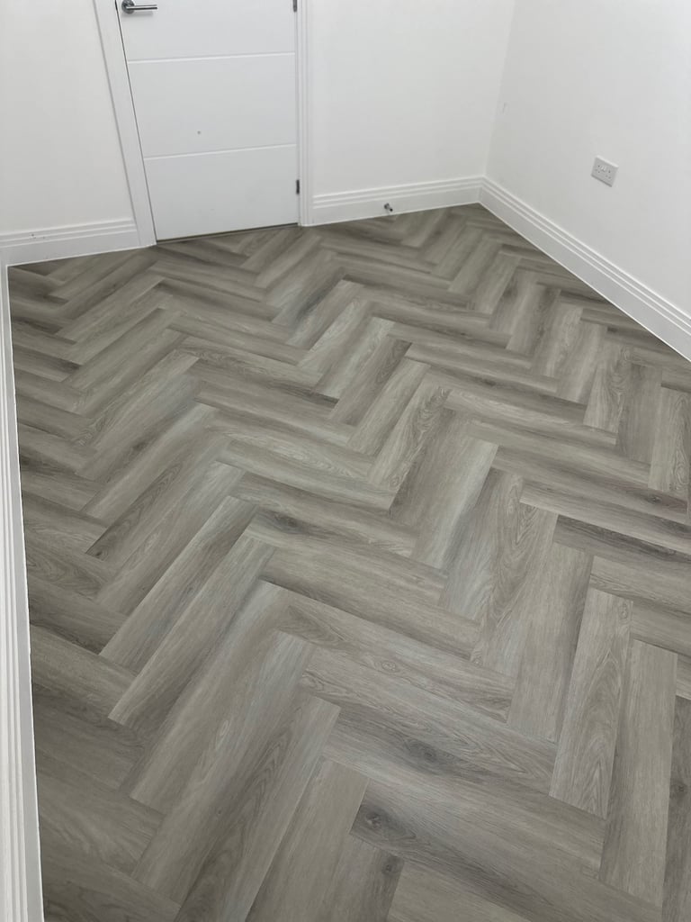 Laminate Herringbone Vinyl Flooring Paint wallpaper Wall Panelling 