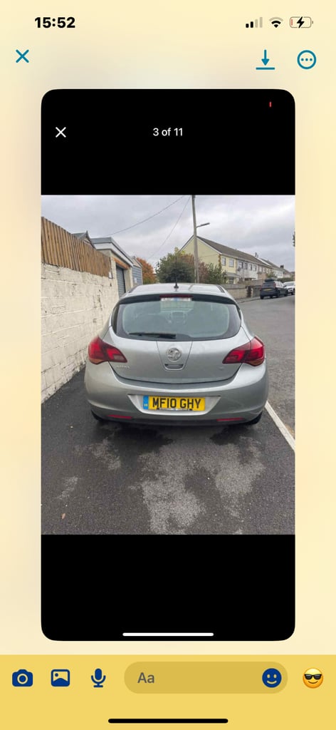 Vauxhall astra