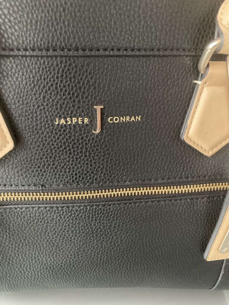 Jasper Conran black and cream hand bag