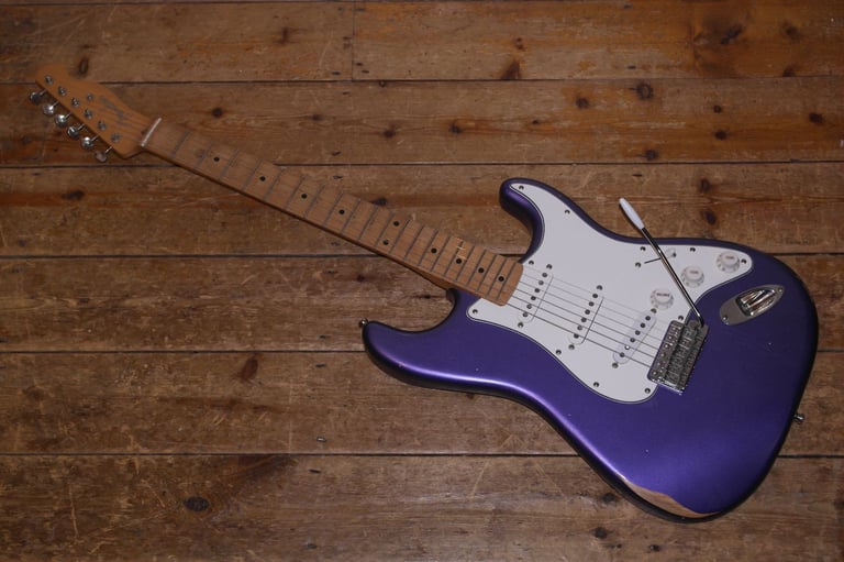 2021 Fender Mischief Maker Limited Edition Road Worn Stratocaster nitro cellulose finish