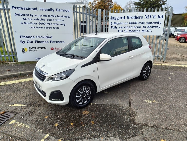 2018 Peugeot 108 ACTIVE Hatchback Petrol Manual