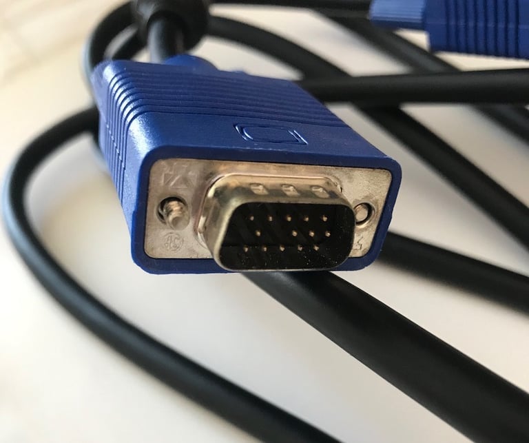 Male to Male, VGA cable 1.8m long