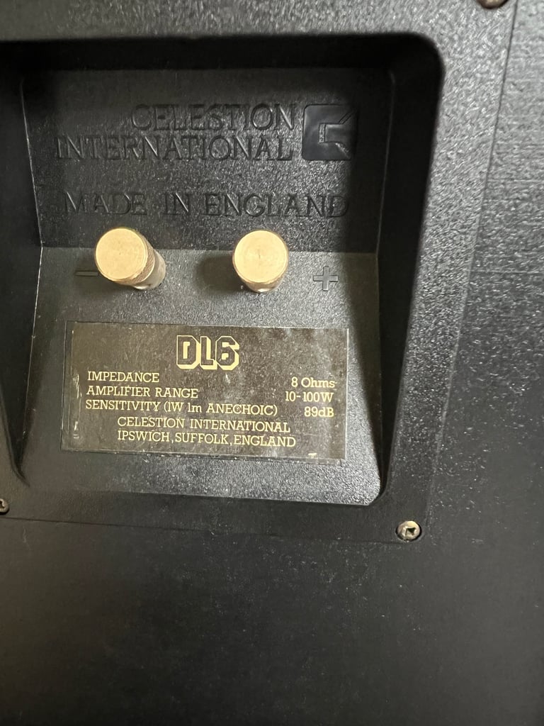 CELESTION DL6 Mk1 SPEAKERS