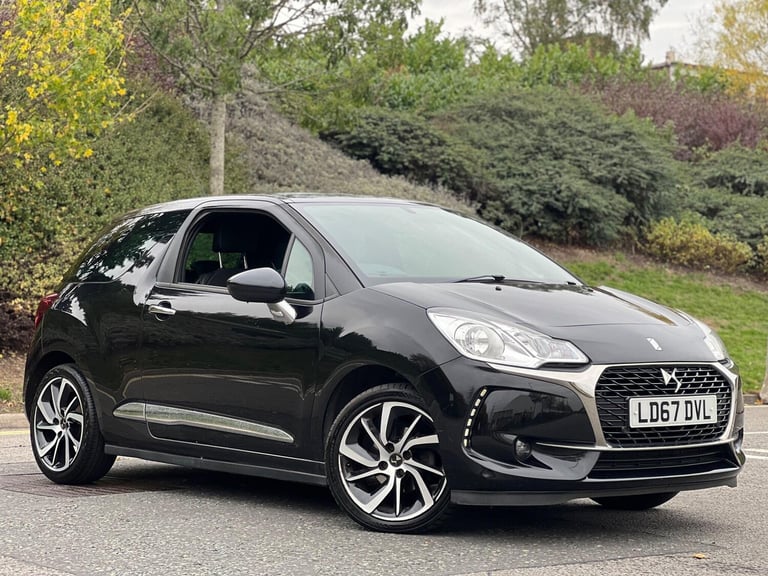 2017 DS Automobiles DS 3 1.2 PureTech Connected Chic Euro 6 3dr HATCHBACK Petrol Manual