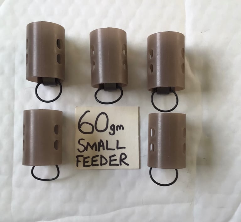 image for Fishing:- OPEN END FEEDERS   Small.  60gm  £5.00 for 5