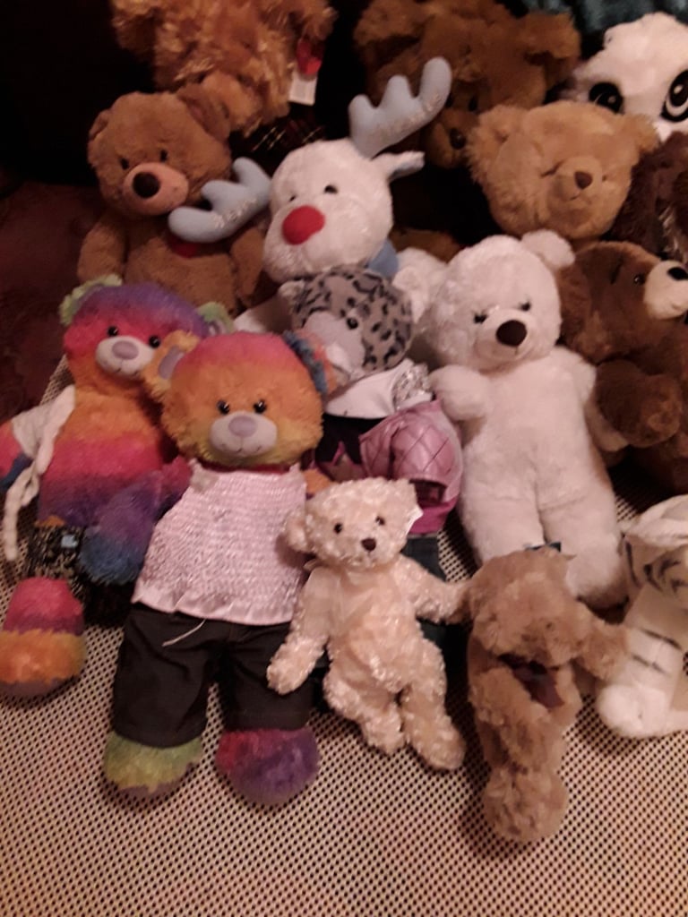 A selection  of  teddy bears 