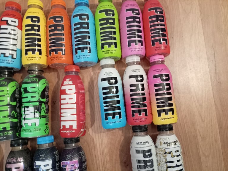 PRIME bottles (empty) 