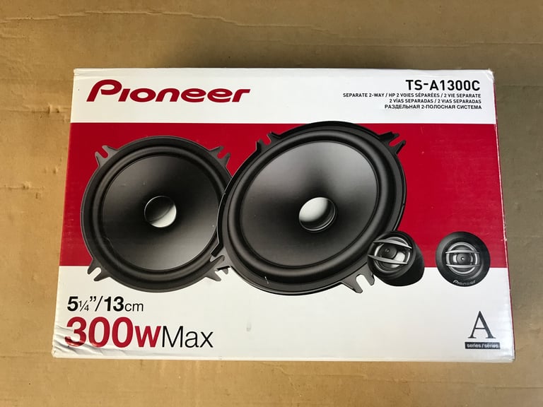 image for Pioneer TS-A1300C car speakers 13cm 5.25”
