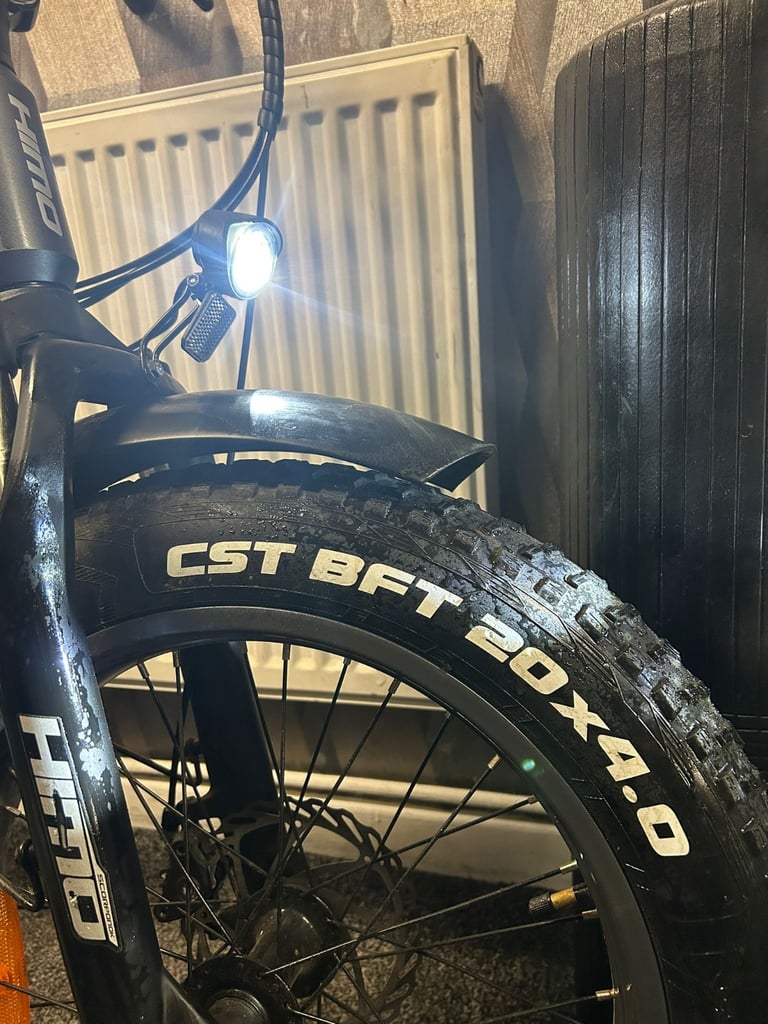Folding electric bike