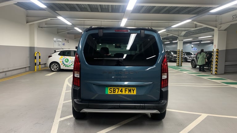 2024 Peugeot Rifter 52kWh GT Standard MPV 5dr Electric Auto (7.4kW Charger) (136 ps) MPV Electric...