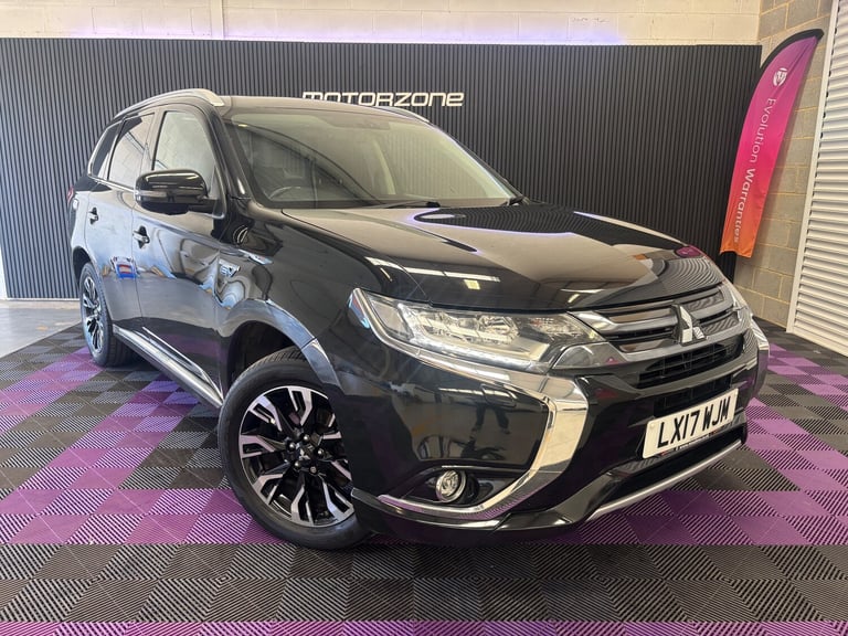 2017 Mitsubishi Outlander 2.0h 12kWh 4h SUV 5dr Petrol Plug-in Hybrid CVT 4WD