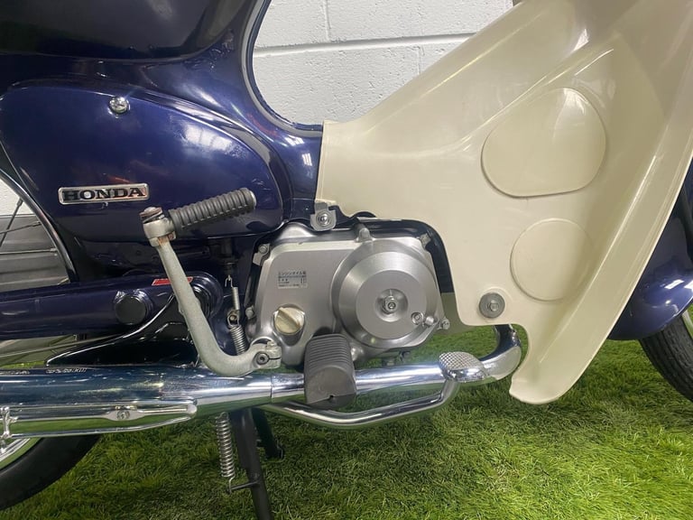 2007 JDM Honda C50 DX CDi in purply-blue