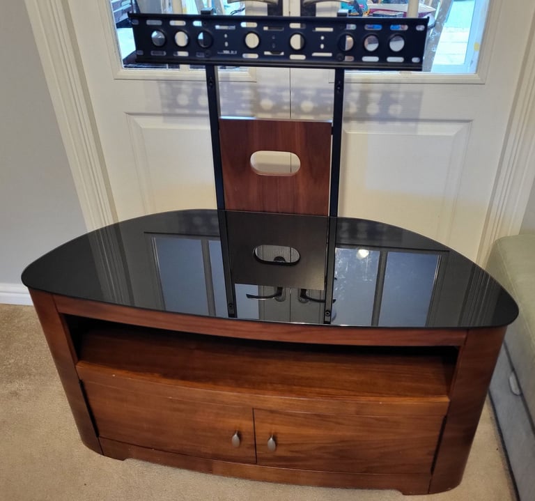 image for Dark wood TV stand