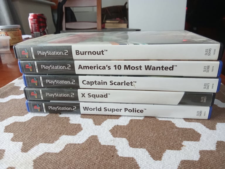 image for ps2 games x5 stack 3a burnout