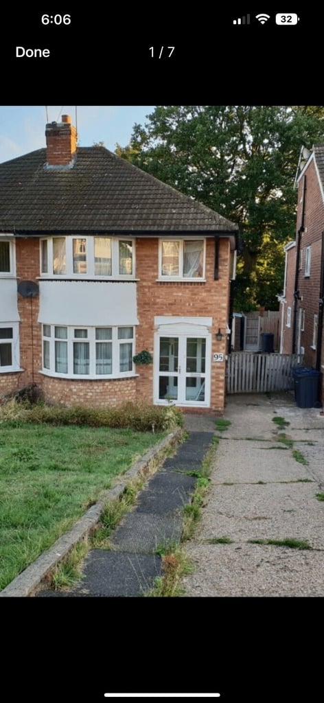 3 bedroom house for family 