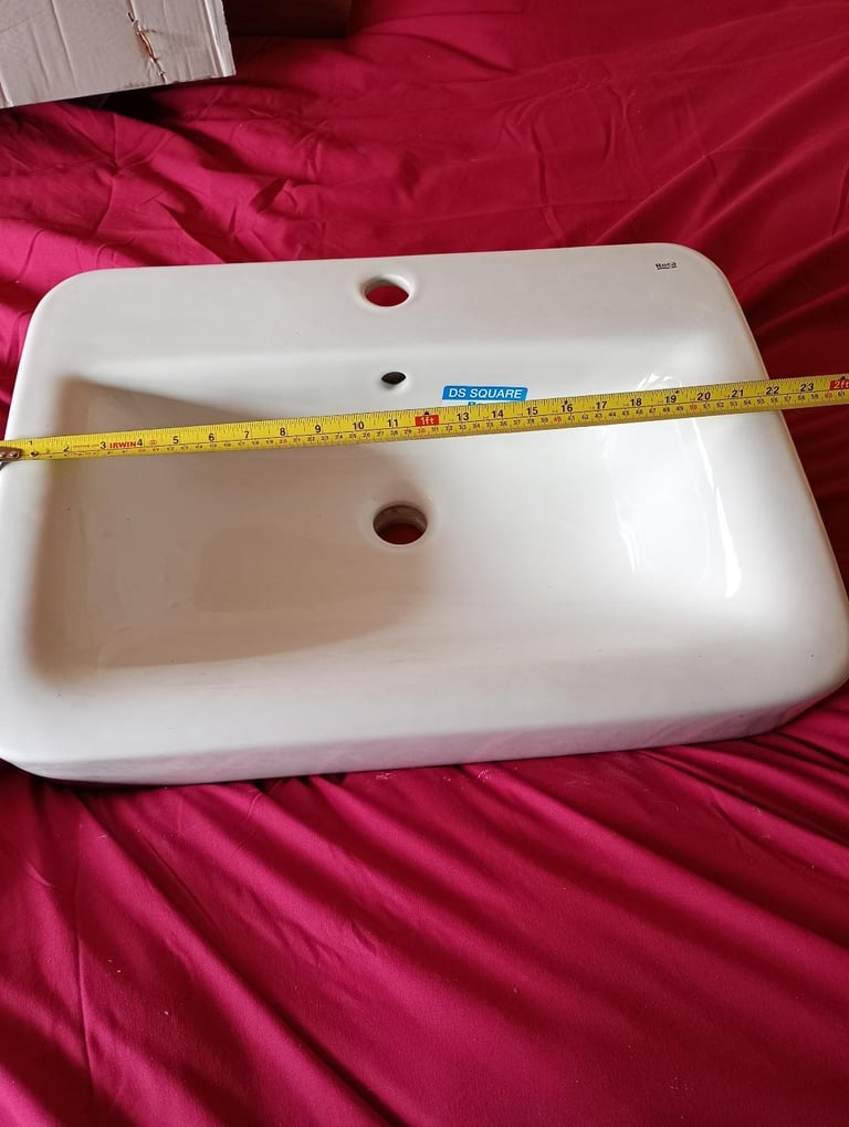 Roca DS Square bathroom sink - New in box