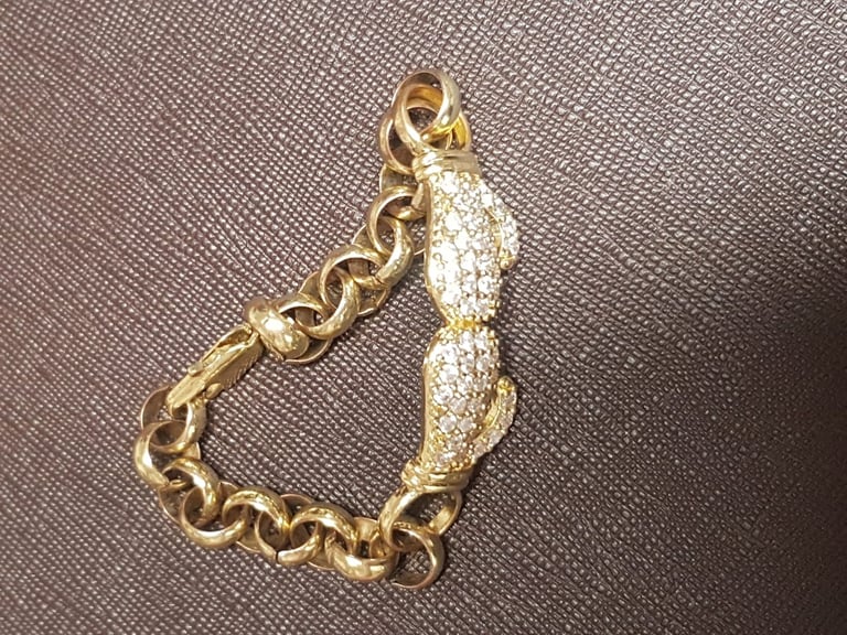 18kt Gold Or Gold Plated Kids Bracelet 