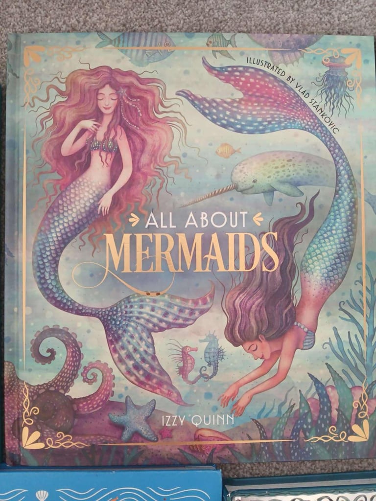 Bundle of 8 hardback mermaid books