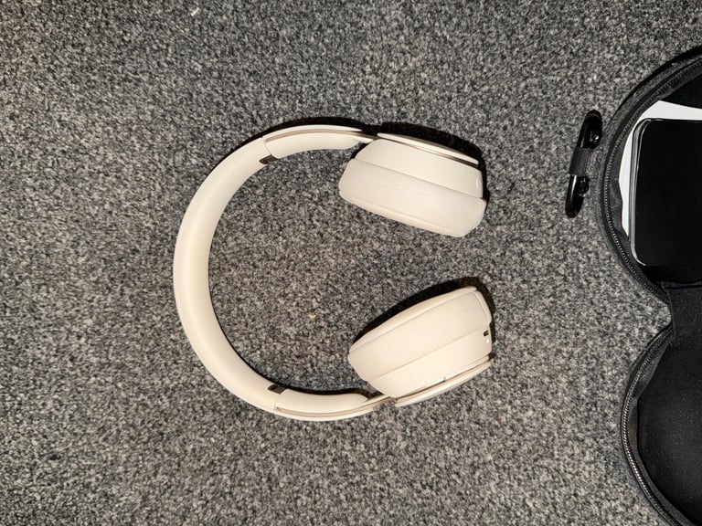 Beats by Dr. Dre Solo Pro Wireless Noise Cancelling On-Ear Headphones Ivory