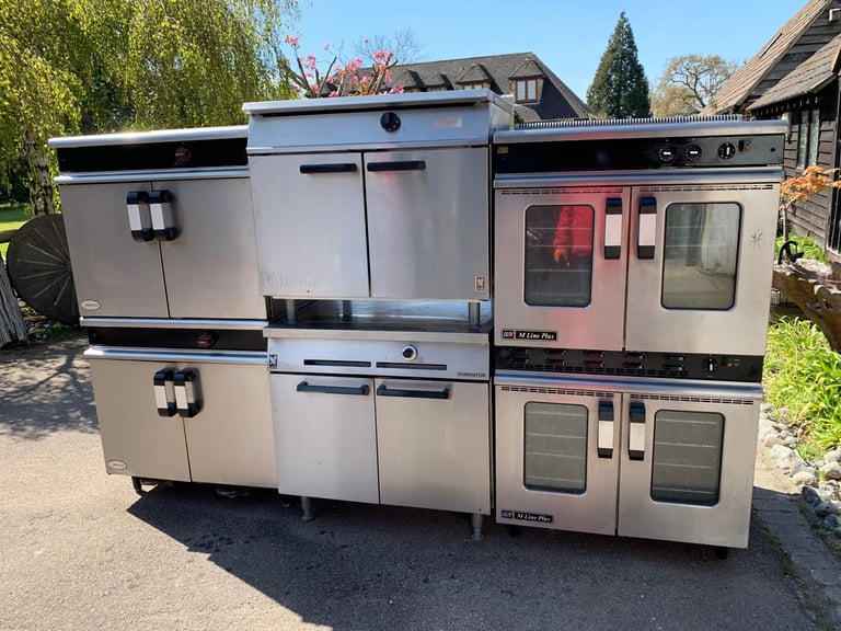 GAS TWIN DECK OVEN BAKERY RESTAURANT KITCHEN FAST FOOD RESTAURANT SHOP TAKE AWAY 