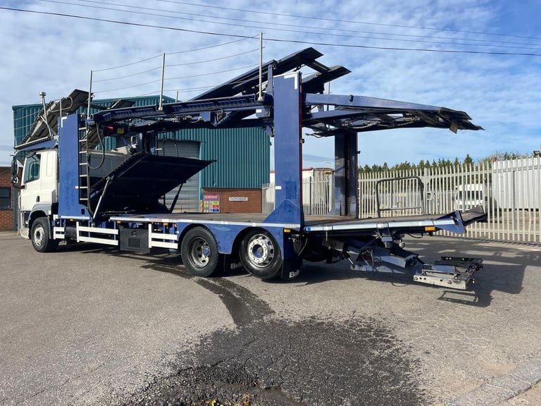 2017 8 CAR TRANSPORTER EURO 6 DAF CF 330 BELLE 26 TON HGV RECOVERY TRUCK