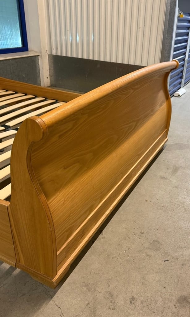 King Size Sleigh Bed Frame with optional Mattress 