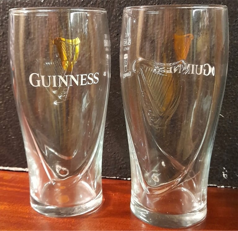 Wanted Guinness glasses £20 case