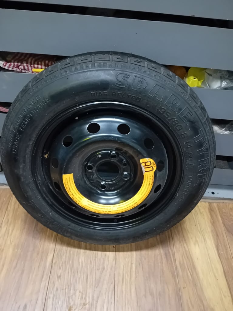 image for FIAT PUNTO SPACE SAVER SPARE WHEEL 2010