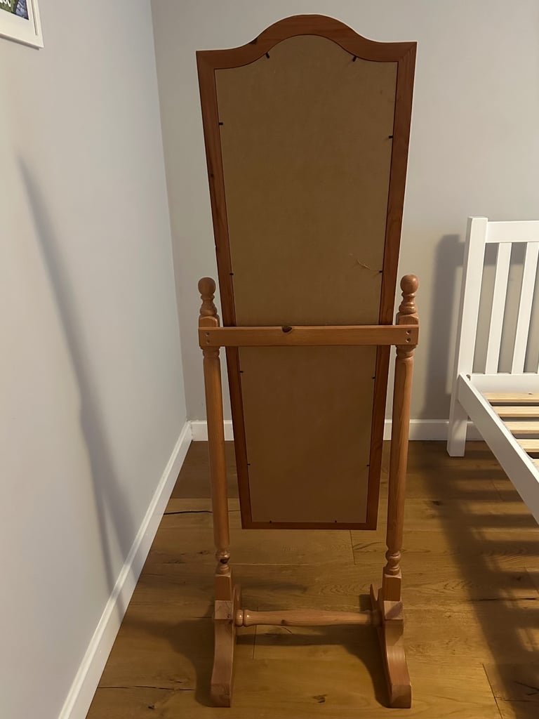Pine Free Standing Full Length Mirror