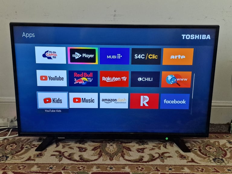 Toshiba Smart TV HDR 4K Ultra HD Led 43 inches for sale 