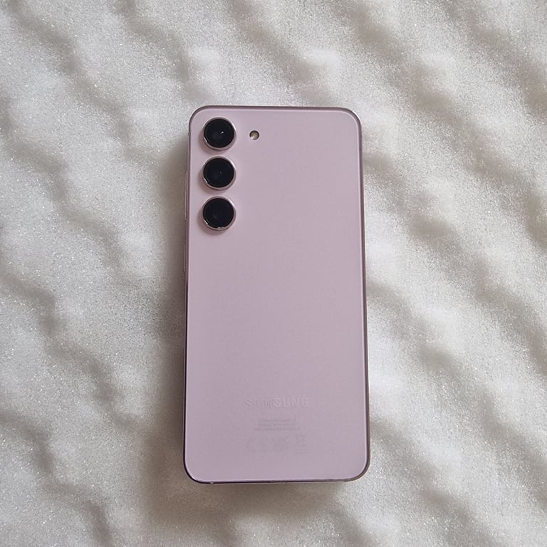 image for Samsung Galaxy S23 5G 128GB Golden Pink Unlocked Smartphone 