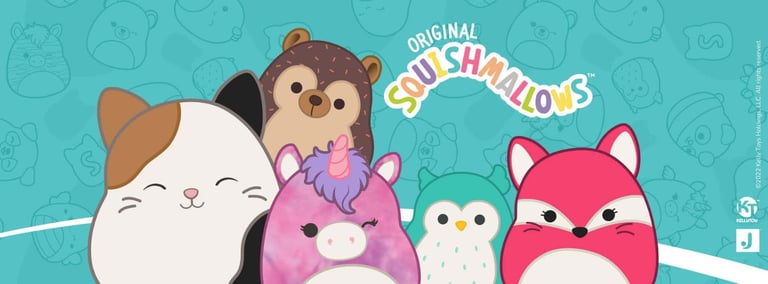 image for Disney Snackles Olaf 7x Squishmallows Dabria Rosie Felton Magela Tycho Austin Avocado Antoine