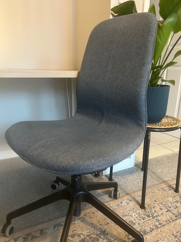 Desk ikea set with chair and protection Matt 