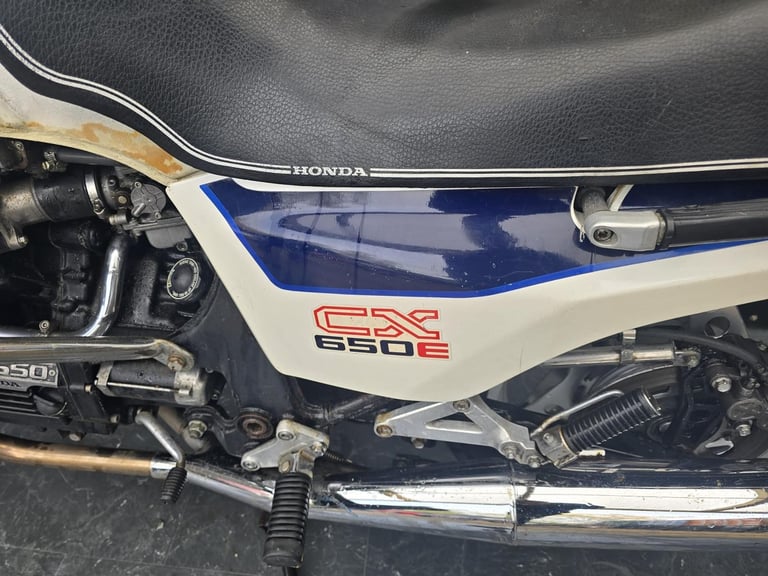 HONDA CX650ED 1985 PROJECT BIKE HPI CLEAR 